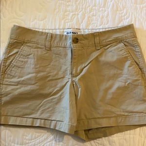 Old navy khaki shorts